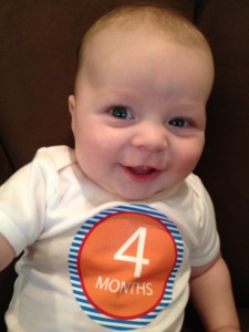 Theo's 4 Month pic