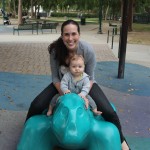 Mommy and Theo at the Park